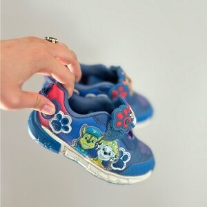 Paw Patrol Sneakers Toddler Kids Shoes Chase Marshall Blue 9 Y2K Character Shoes